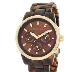Michael Kors Chronograph Tortoiseshell watch